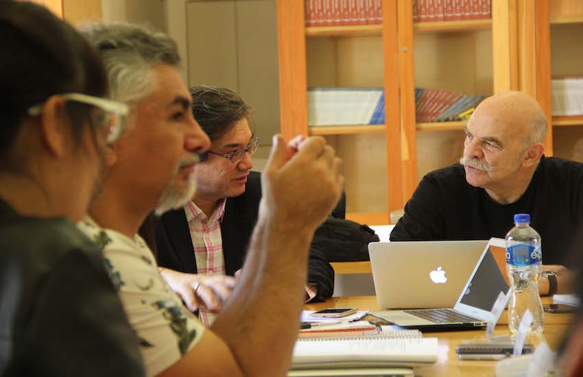 Tercer día del Taller de libros periodísticos con Martín Caparrós. Foto: Jorge Luis Plata.