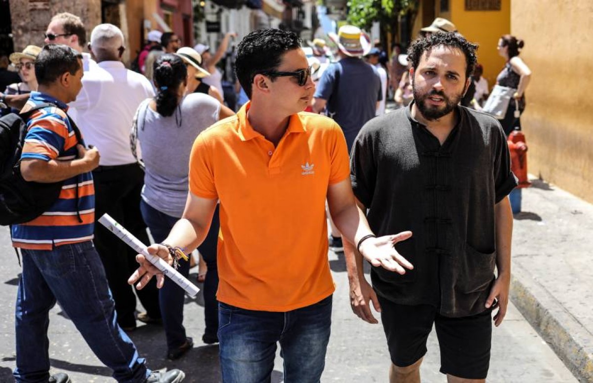 Yoel Suárez y Nelson Carlo de los Santos. Foto: Joaquín Sarmiento