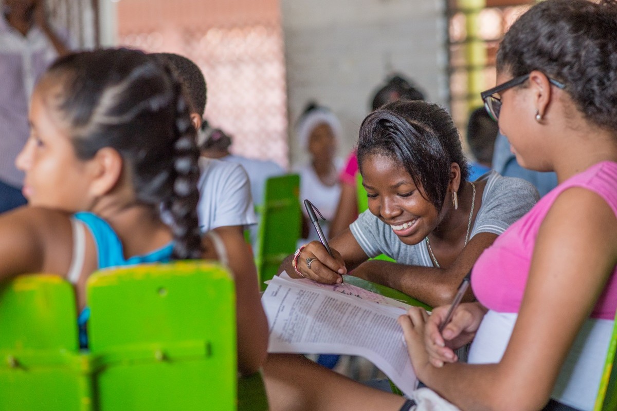 El grupo estará conformado por alumnos de 13 a 16 años de la Institución Educativa Bertha Suttner. - Foto: Fundación Tenaris TuboCaribe