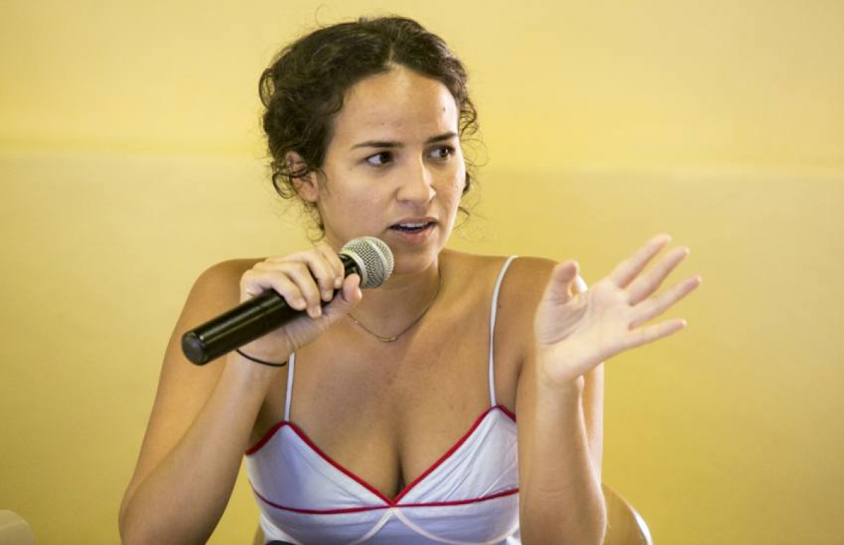 Luiza Miguez, participante de la Beca Gabo 2018. Foto: David Estrada.