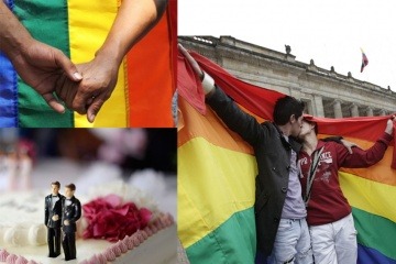 Imágenes de cobertura LGBT+ en medios. Foto: Twitter de Fundación Gabo