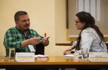 Periodistas de América Latina se reúnen en Cartagena para intercambiar experiencias sobre el enfoque de periodismo de soluciones. Foto: Emmanuel Upegui - FNPI.