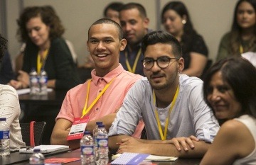 Durante el Festival Gabo, en octubre de 2018, se realizó en Medellín el taller Periodismo de soluciones: la historia completa, con apoyo de la Red de Periodismo de Soluciones (SJN, por sus siglas en inglés). Foto: David Estrada / FNPI.