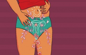 Imagen de 'Historias que laten' sobre su especial de pobreza menstrual. Ilustración: Shari Avendaño 