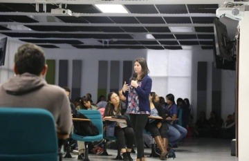 Zulma Cucunubá, investigadora del Centro de Análisis de Infecciones Globales del Imperial College. Foto: Cortesía U Rosario.