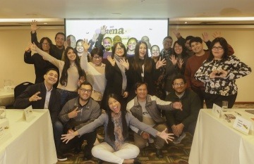 Participantes del taller 'Navegar el cambio' en Lima, Perú. Foto: Max Cabello / Fundación Gabo.