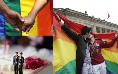 Imágenes de cobertura LGBT+ en medios. Foto: Twitter de Fundación Gabo