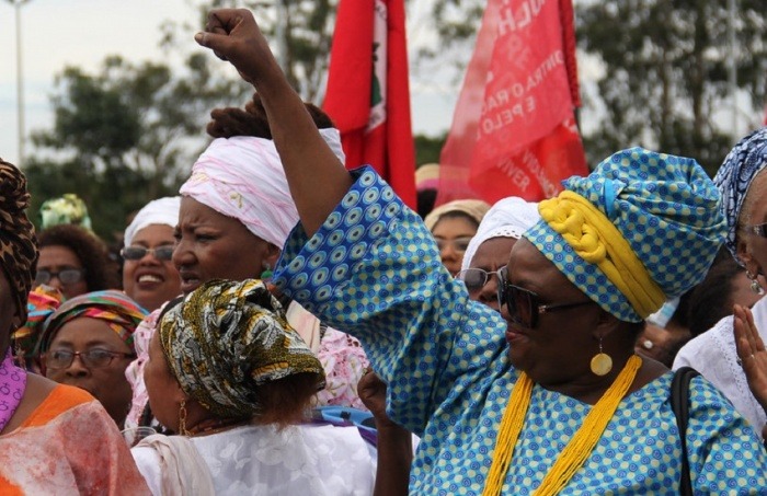 Marcha contra el racismo. Foto: Tiago Zenero, de PNUD Brasil /Usada  con licencia Creative Commons.