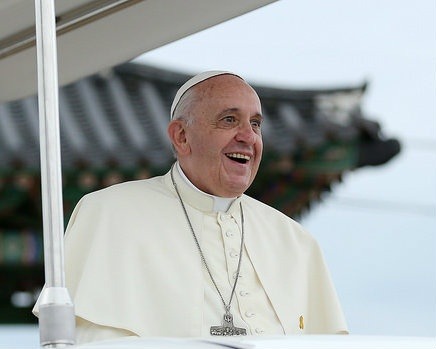 El papa Francisco / Fotografía: Korea.net en Flickr / Usada bajo licencia Creative Commons