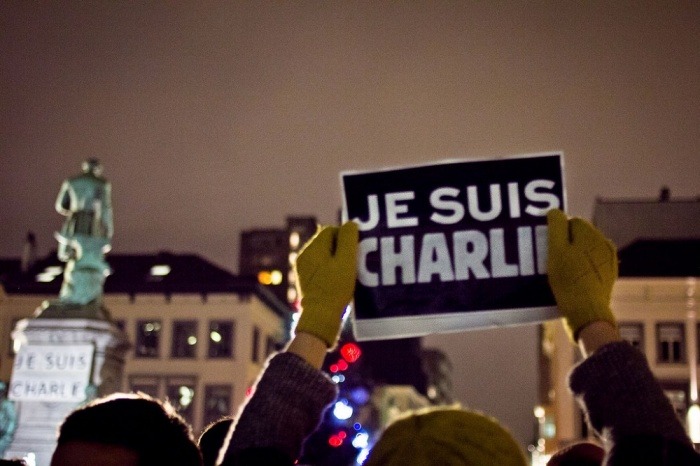Manifestaciones en París tras la masacre / Foto: Valentina Calá en Flickr / Usada bajo licencia Creative Commons