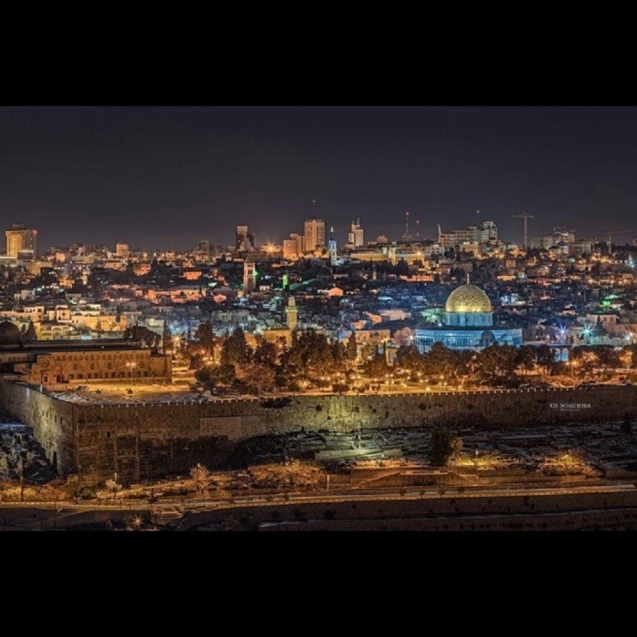 Panorámica de Jerusalén / @avrajam_espinoza en Instagram