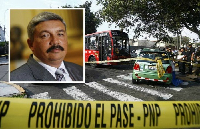 Alberto Beingolea resultó herido en accidente de tránsito en Surco. (Luis Centurión/Perú21)