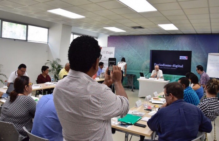 El Taller de periodismo emprendedor en el Caribe colombiano fue posible gracias a Promigas.  Foto: Carlos Torres.