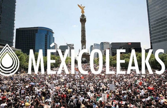 Fotografía: Mexicoleaks en Facebook