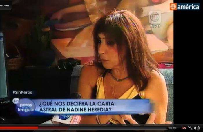 Muriel Valdivia, astróloga consultada por América TV