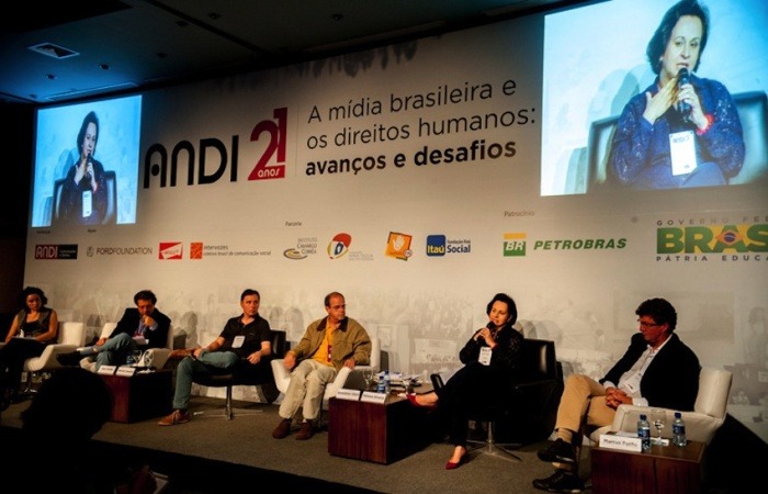 Inauguración del evento. Fotografía: 21anos.andi.org.br