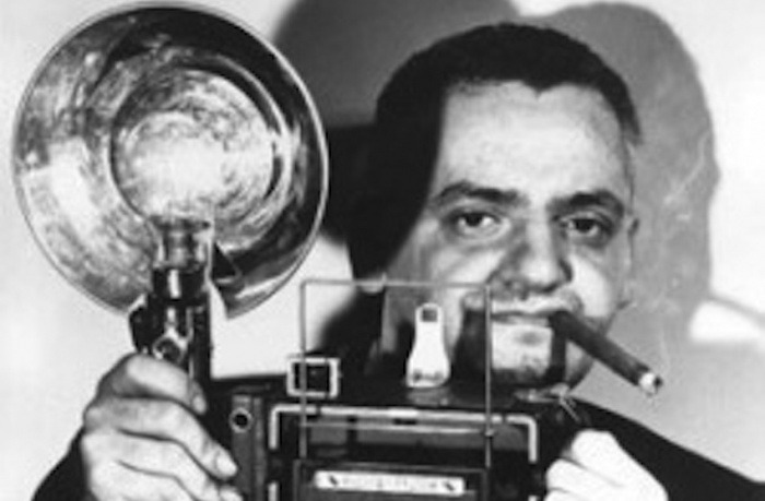 Retrato de Arthur Fellig, Alias “Weegee”