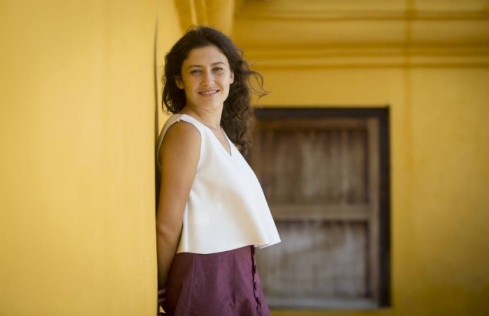 Daniela Abad, directora de The Smiling Lombana. Foto: Joaquín Sarmiento. 