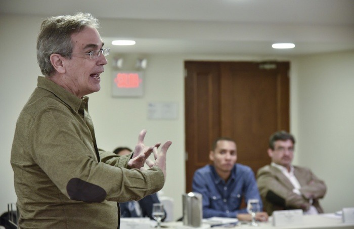 Luis Miguel González, director editorial de El Economista. Foto: Guillermo Legaria / FNPI.