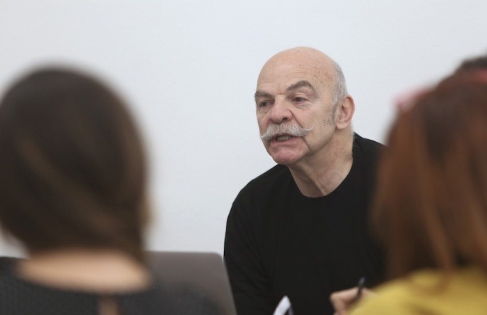 Martín Caparrós, maestro del Taller de libros periodísticos / Foto: Gonzalo Martínez