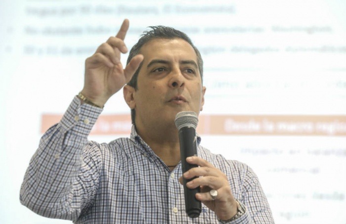 Eduardo Recoba, economista y periodista (Perú). Foto: Joaquín Sarmiento / FNPI.