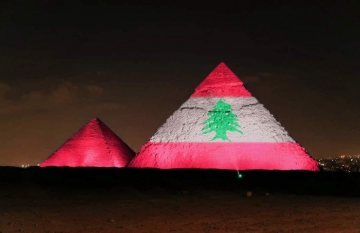 ¿Es auténtica esta imagen que demostraría el apoyo de Egipto a Líbano tras la devastadora explosión que se presentó esta semana en el puerto de Beirut?... ¡Responde nuestro quiz de noticias! 