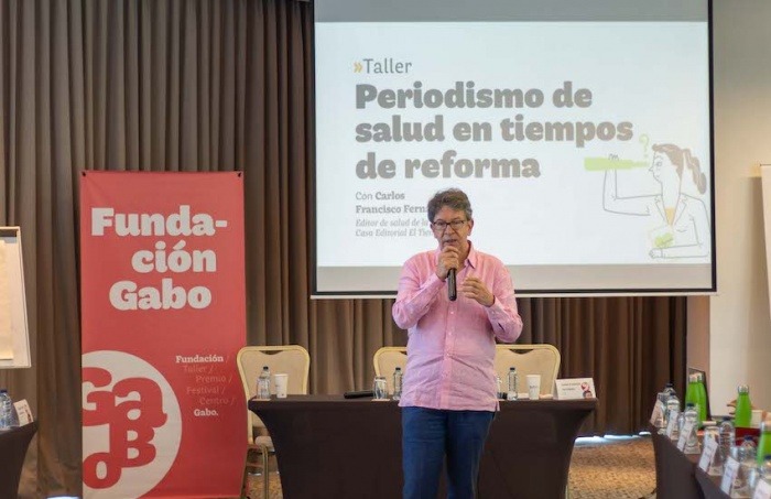 Carlos Francisco Fernández. Foto: Jhon Pinto / Fundación Gabo.