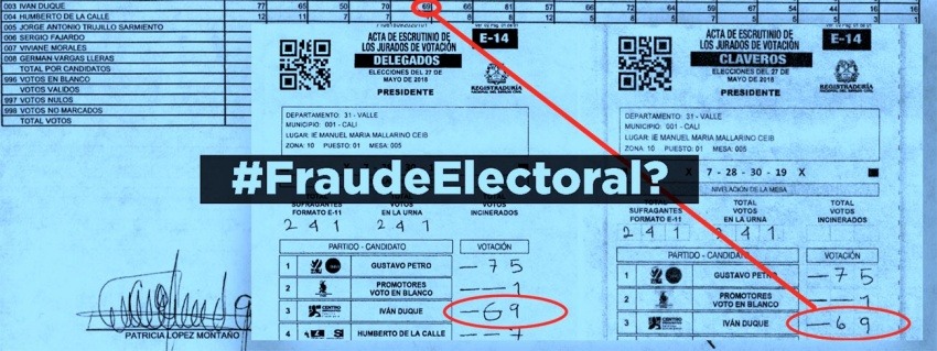 #FraudeElectoral