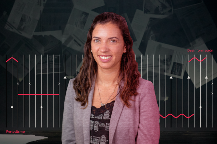 Luiza Bandeira, investigadora del Digital Forensic Research Lab.
