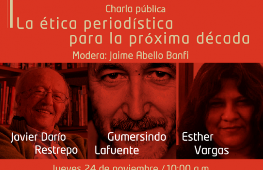 Charla pública en Cali: "La ética periodística para la próxima década"