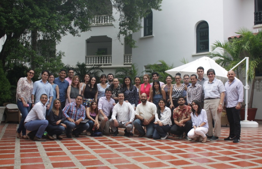 Participantes al taller que se realizó en Cartagena, Colombia.