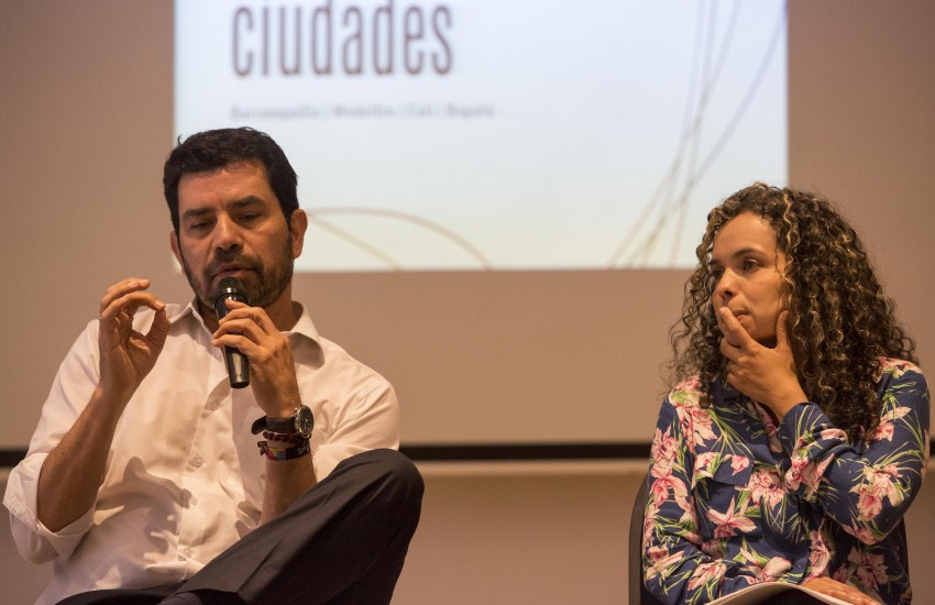 Ernesto Cortés y Ginna Morelo. Foto: David Estrada Larrañeta / FNPI.