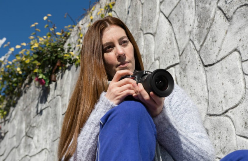 Constanza Portnoy, ganadora de la Beca Oxfam FNPI 2018.