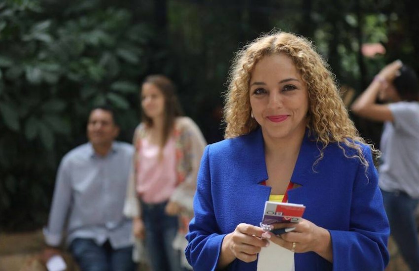 Mary Triny Zea, participante del Curso de Periodismo Investigativo en 2018. Foto: Archivo FNPI.