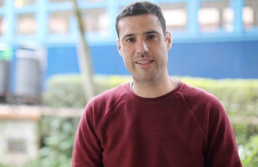 Andrés Bermúdez Liévano, ganador de la Beca Rosalynn Carter en su edición 2017-18. Foto: Cortesía Uniandes.