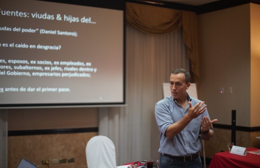 Hugo Alconada Mon, prosecretario de redacción de La Nación (Argentina). Foto: Emmanuel Upegui / FNPI.