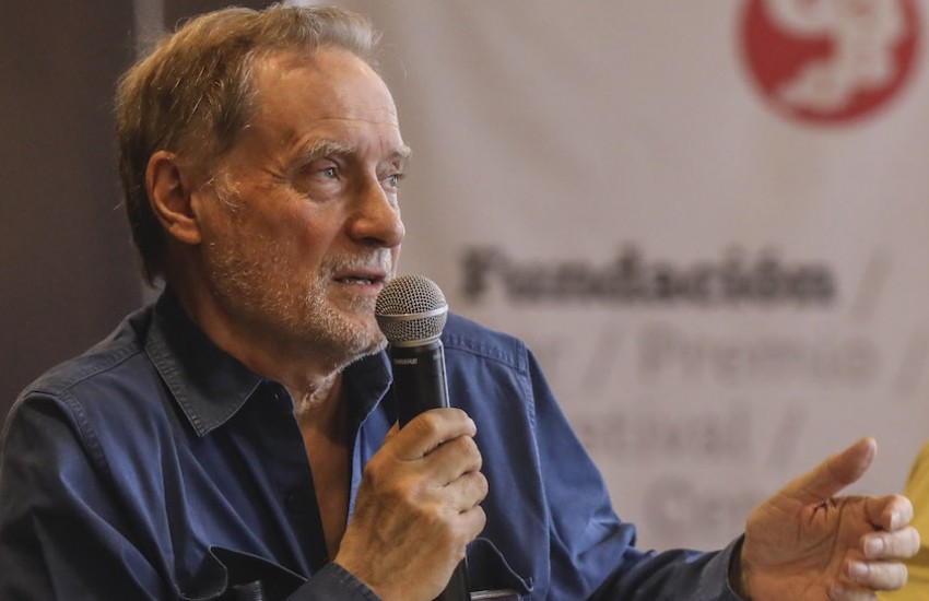 Jean-François Fogel. Foto: Joaquín Sarmiento / Fundación Gabo.