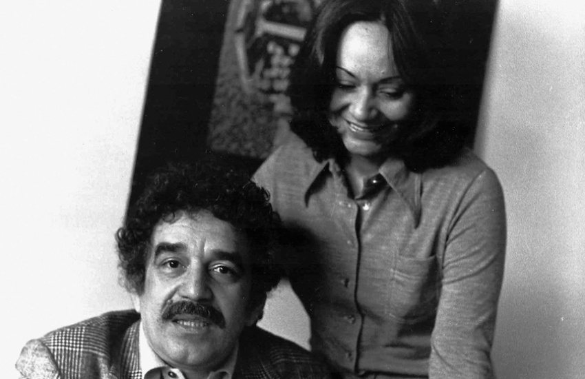 Gabriel García Márquez y Mercedes Barcha en 1975. Foto: Archivo familiar Mercedes Barcha.