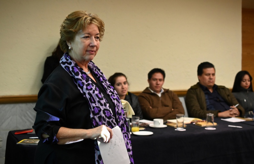 Ángela Posada-Swafford. Foto: Lucía Vergara / Fundación Gabo.