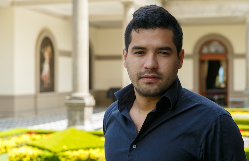 Óscar Martínez, periodista de El Faro. Foto: Archivo Fundación Gabo.