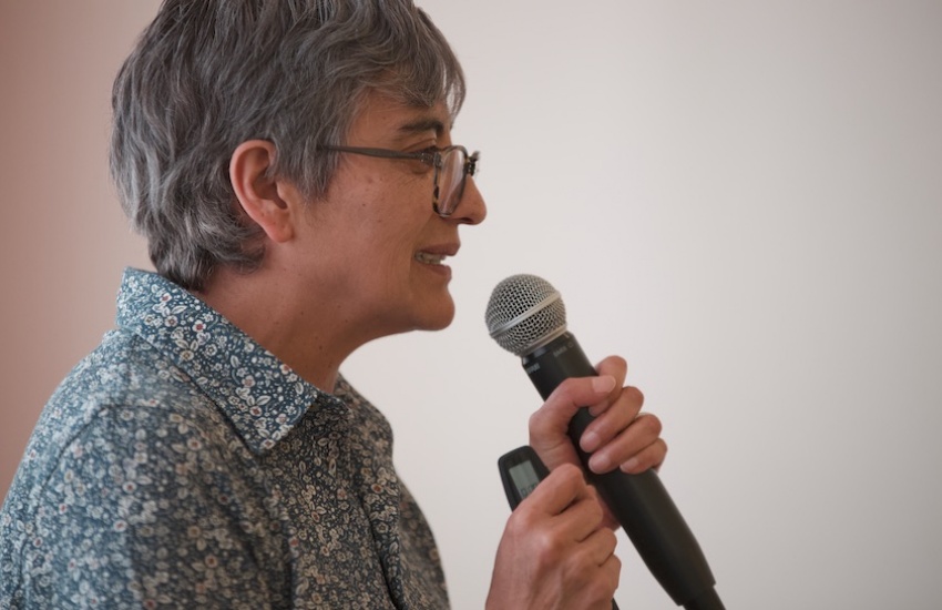 Olga Lucía Lozano. Foto: Archivo Fundación Gabo.