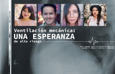 El equipo de Animal Político que llevó a cabo la investigación, conformado por Michelle Morelos, Samedi Aguirre, Carlos Sánchez y Evelyn Ayala.