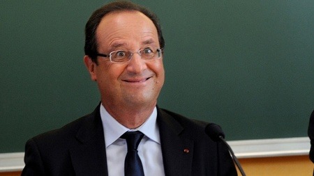 La foto de Hollande que AFP y Reuters pidieron retirar