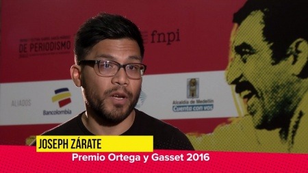 Joseph Zárate, Festival Gabo 2016