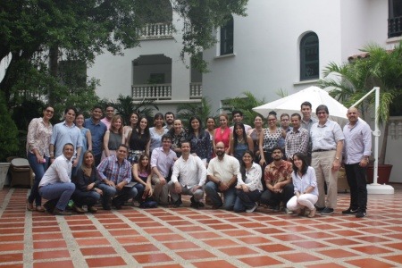 Participantes al taller que se realizó en Cartagena, Colombia.