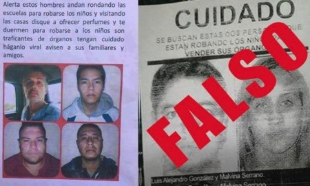 Imágenes con las que se regó el rumor de los traficantes de órganos de niños de Huaycán | Perú21