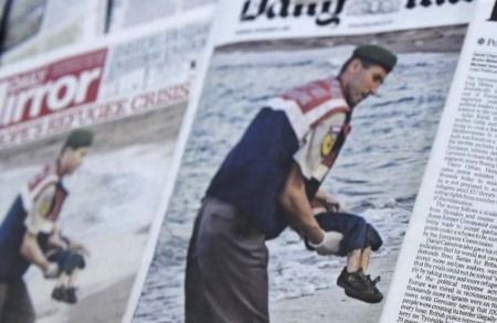 Diarios de todo el mundo abrieron hoy con la misma dolorosa imagen / Fotografía: Cortesía elnuevodia.com