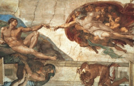 Las grandes obras de Miguel Ángel, como la bóveda de la Capilla Sixtina, no habrían sido posibles sin el apoyo de mecenas.