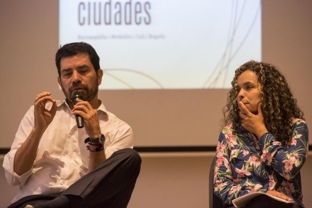 Ernesto Cortés y Ginna Morelo. Foto: David Estrada Larrañeta / FNPI.