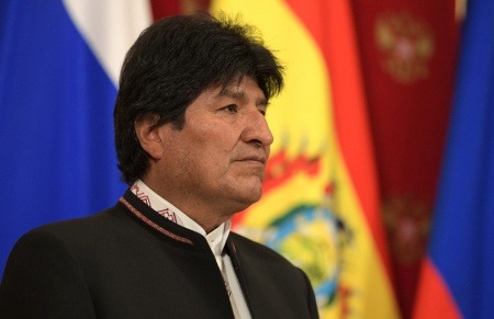 Evo Morales, expresidente de Bolivia. Fotografía: Kremlin.ru en Wikimedia Commons. 